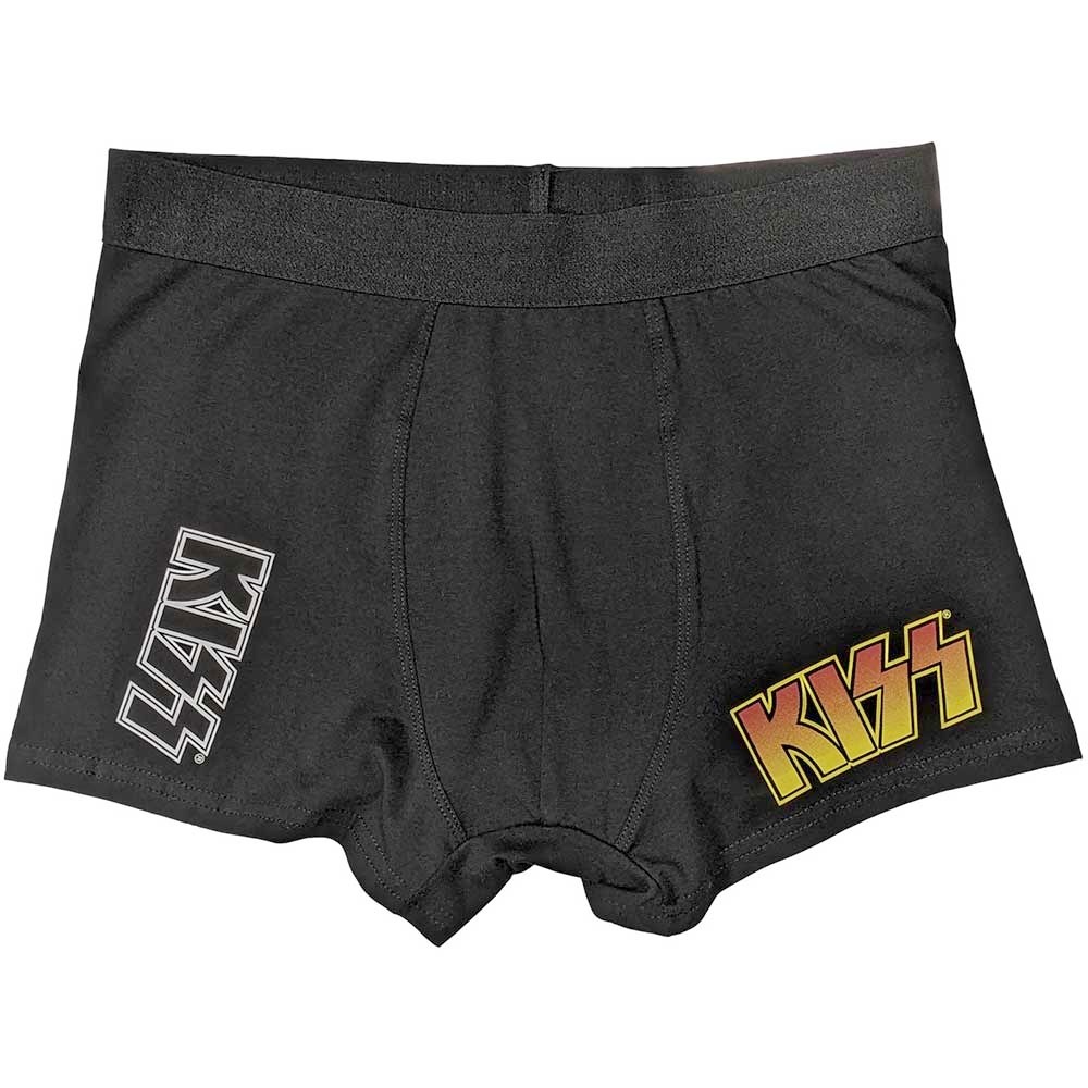 Kiss - Classic Logo Boxershorts - Zwart